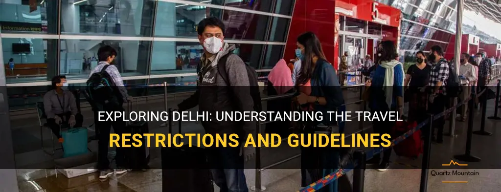 any restrictions to travel to delhi