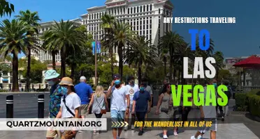 Exploring Las Vegas: Understanding the Restrictions and Requirements for Travelers