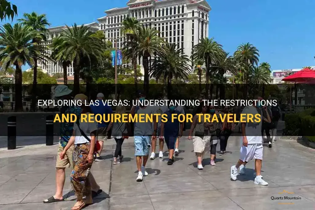 any restrictions traveling to las vegas