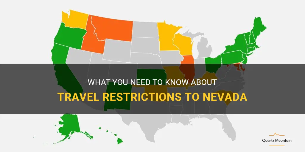 any restrictions traveling to nevada