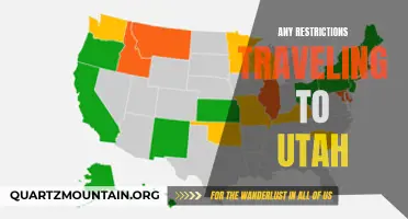 Unraveling Utah: Understanding the Travel Restrictions and Requirements
