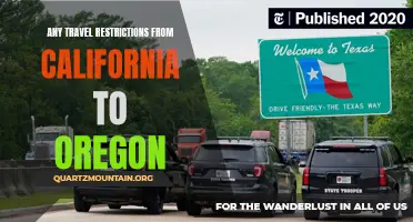 Exploring the Landscape: Understanding the Current Travel Restrictions from California to Oregon