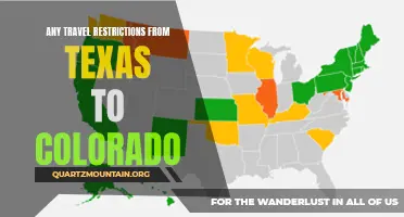 Travel Restrictions from Texas to Colorado: What You Need to Know