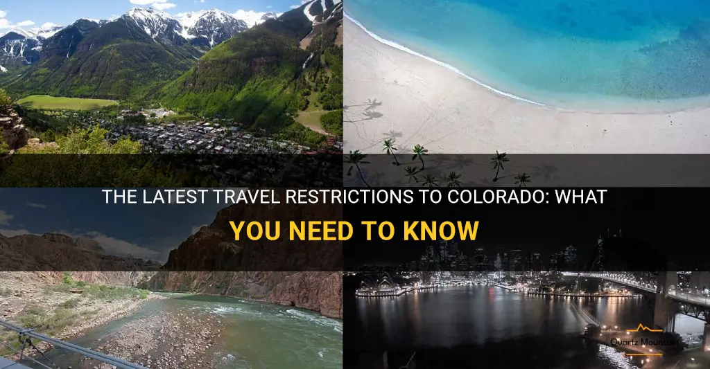 any travel restrictions to colorado
