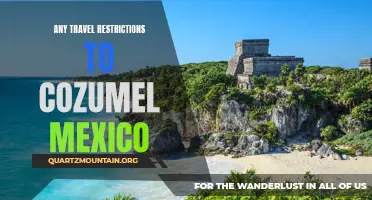 Exploring Cozumel: Current Travel Restrictions and Guidelines for Visiting Mexico's Tropical Paradise
