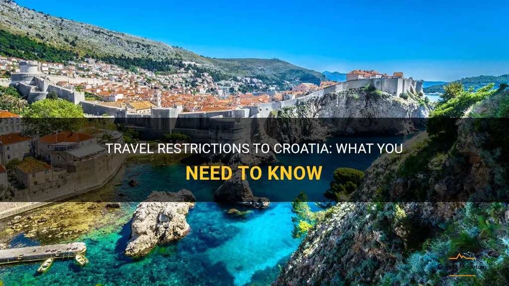 any travel restrictions to croatia