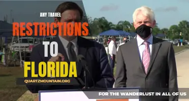 Exploring the Latest Travel Restrictions to Florida: What You Need to Know