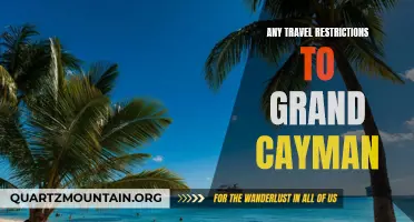 Travel Restrictions to Grand Cayman: What You Need to Know