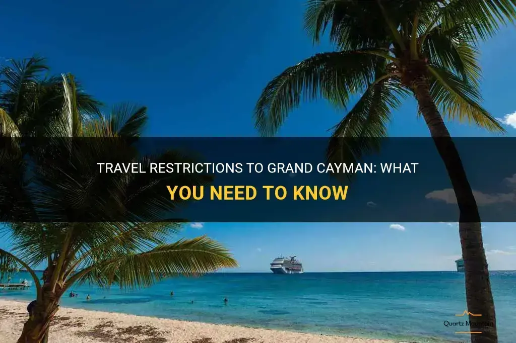 grand cayman travel warning