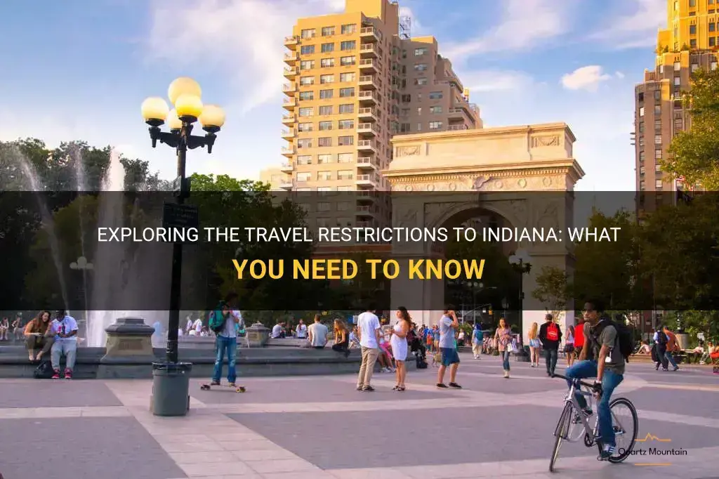 any travel restrictions to indiana