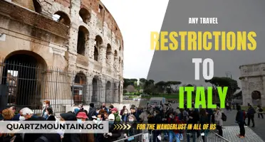 Understanding the Current Travel Restrictions to Italy