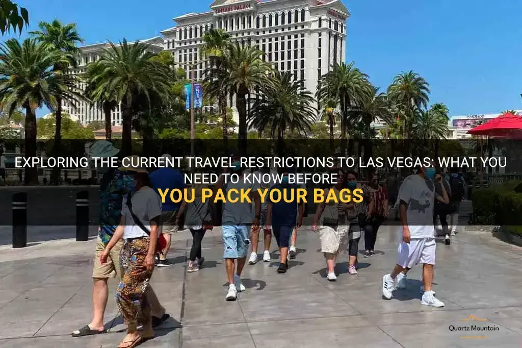 any travel restrictions to las vegas