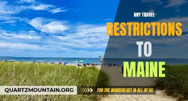 Exploring the Landscape: Understanding Travel Restrictions to Maine