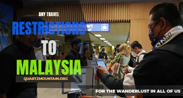 Exploring Malaysia: Navigating Travel Restrictions and Entry Requirements