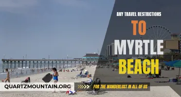 Exploring the Travel Restrictions in Myrtle Beach: What You Need to Know Before You Go