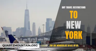 Update on Travel Restrictions to New York: What You Need to Know