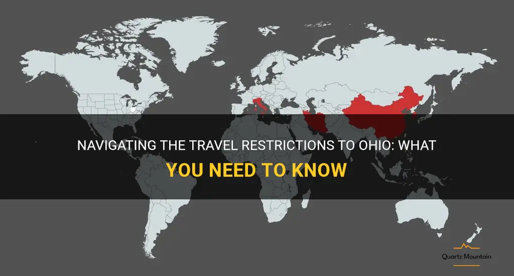 any travel restrictions to ohio