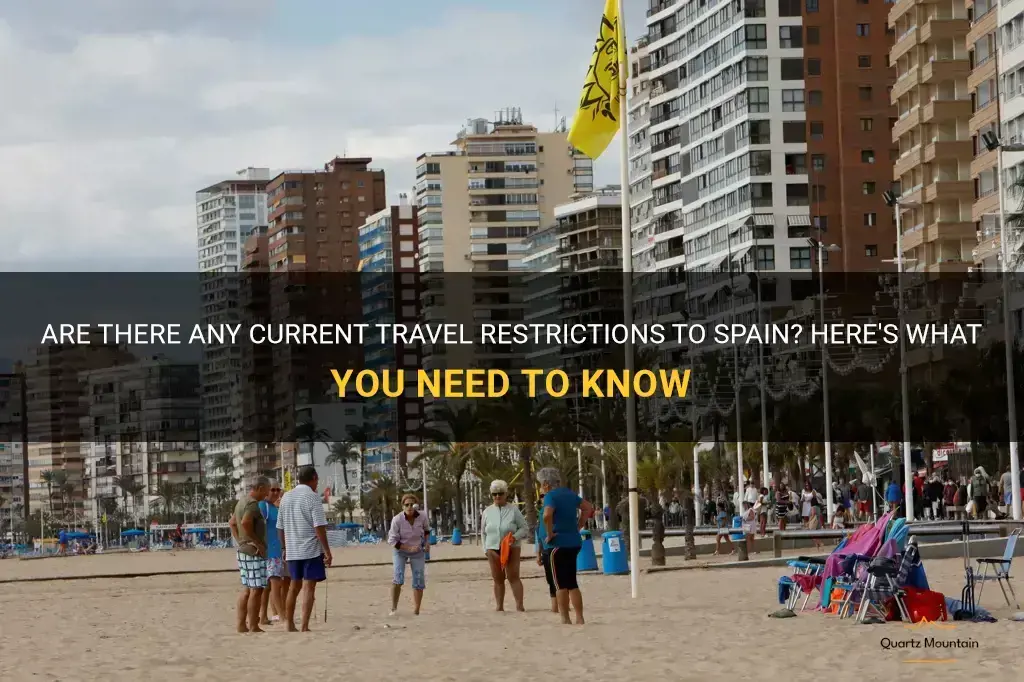 any travel restrictions to spain