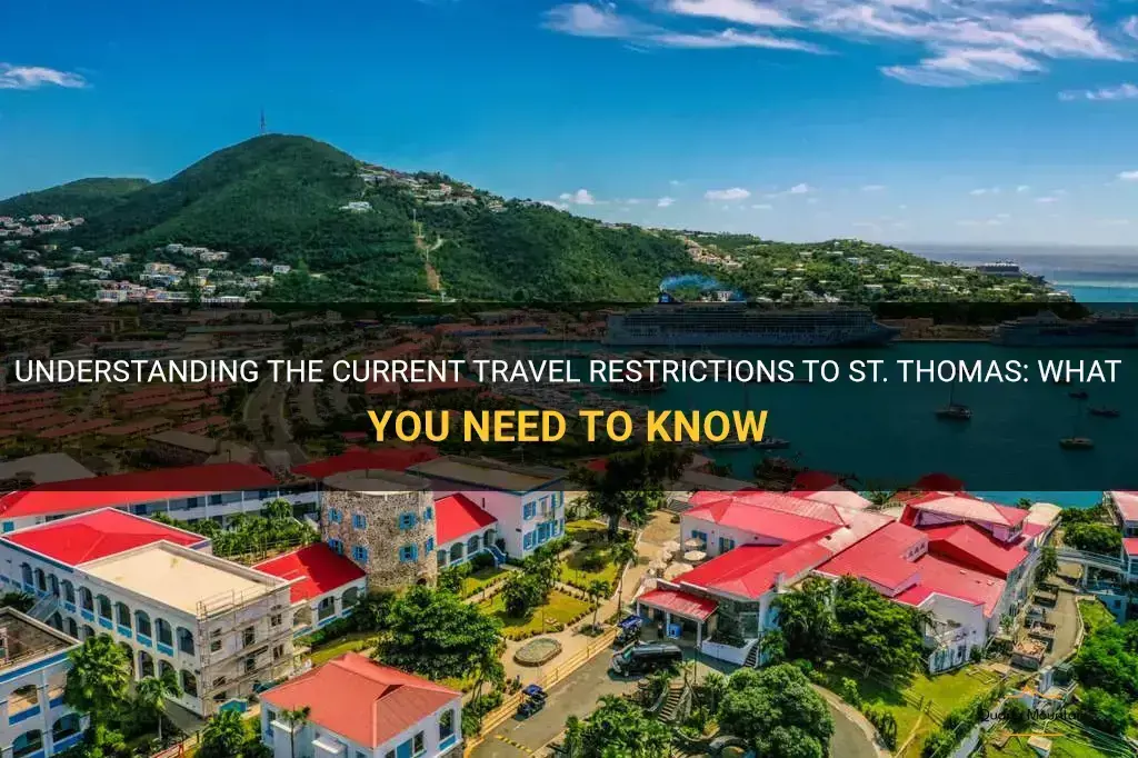 any travel restrictions to st thomas