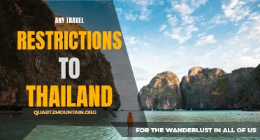 Understanding the Travel Restrictions to Thailand: What You Need to Know