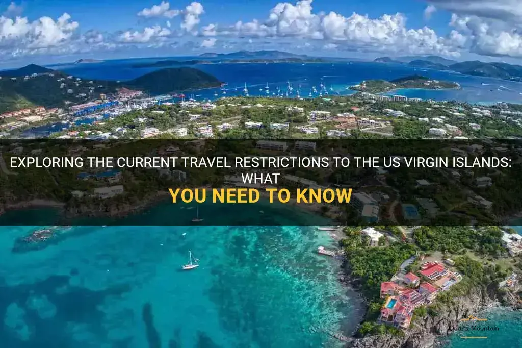 any travel restrictions to us virgin islands