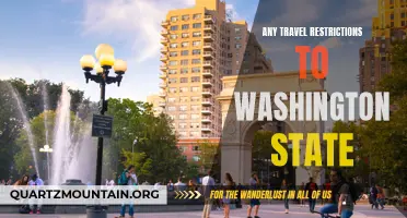 Travel Restrictions to Washington State: What You Need to Know