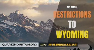Exploring the Adventure State: What you need to know about travel restrictions to Wyoming