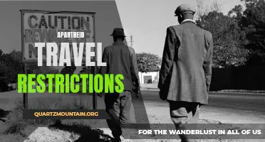 Exploring the Impact of Apartheid Travel Restrictions on South Africa's Tourism Industry