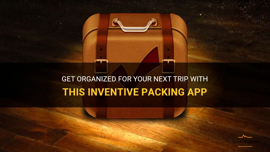app that tells you what to pack