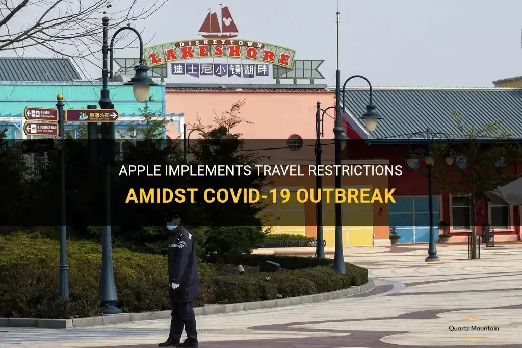 apple put travel restrictions