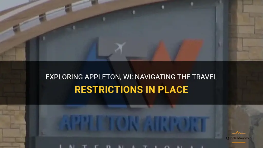 appleton wi travel restrictions