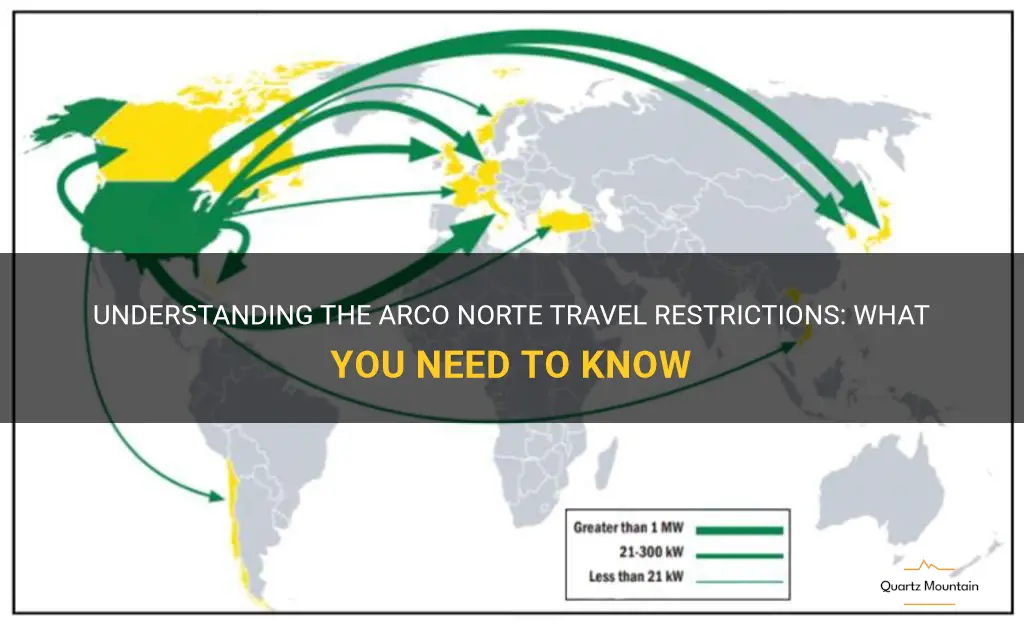arco norte travel restrictions