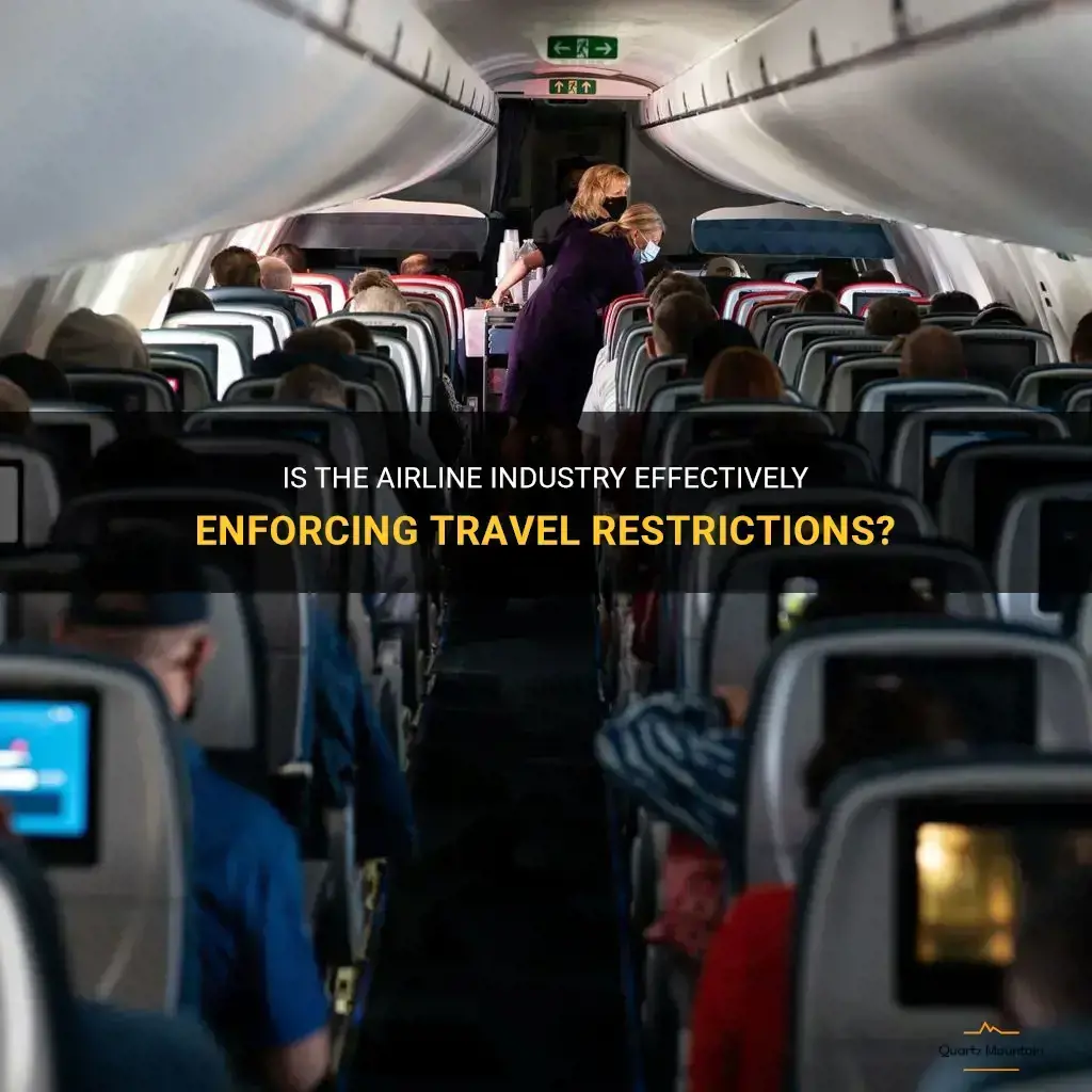 are airlines enforcing travel restrictions