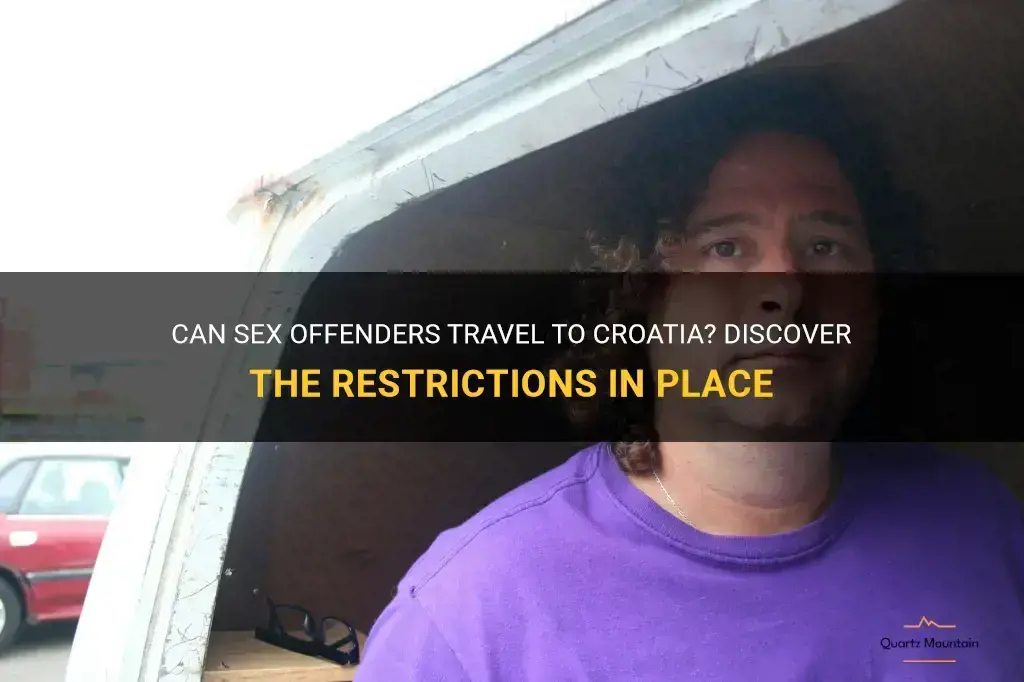 are sex offenders restricted from traveling to croatia