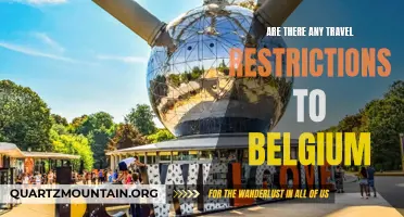 Exploring Belgium: Are There Any Current Travel Restrictions in Place?