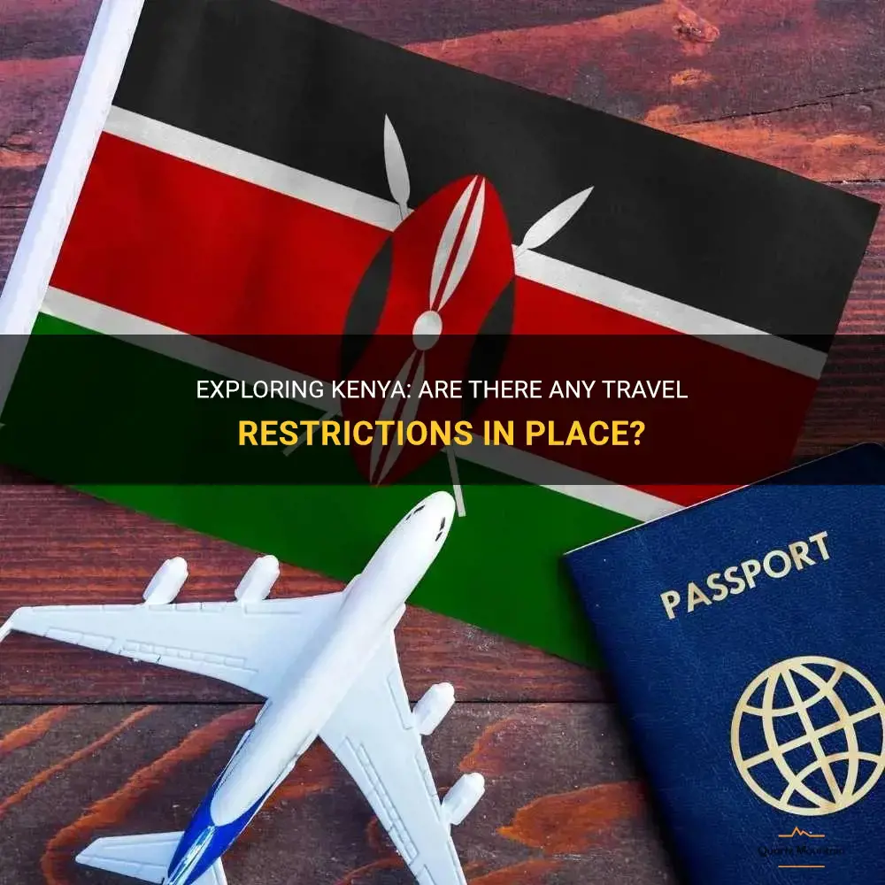 are there any travel restrictions to kenya