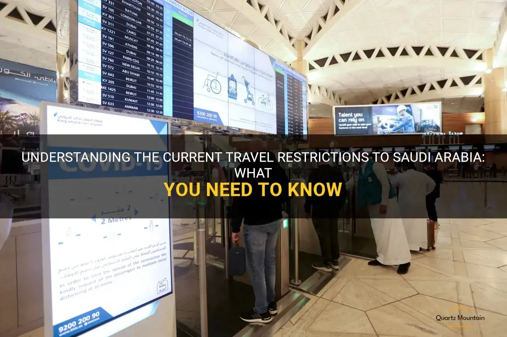are there any travel restrictions to saudi arabia