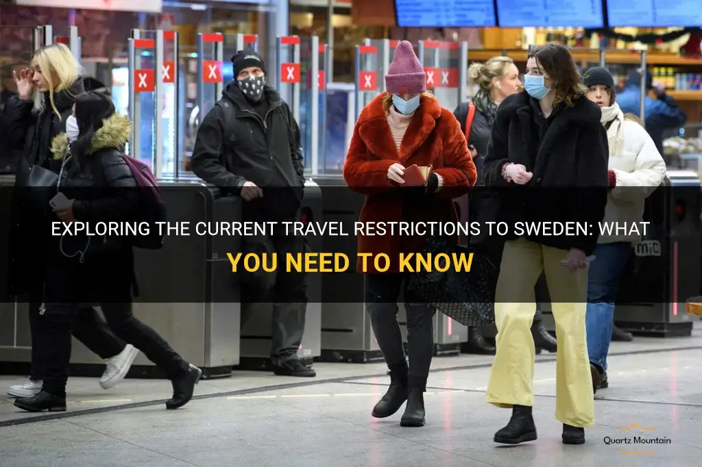 are there any travel restrictions to sweden