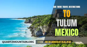 Exploring Tulum, Mexico: Are There Any Current Travel Restrictions?