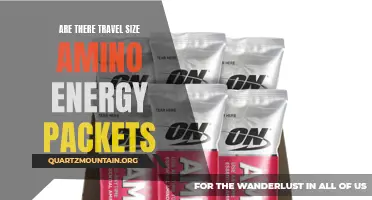 Exploring the Convenience of Travel Size Amino Energy Packets
