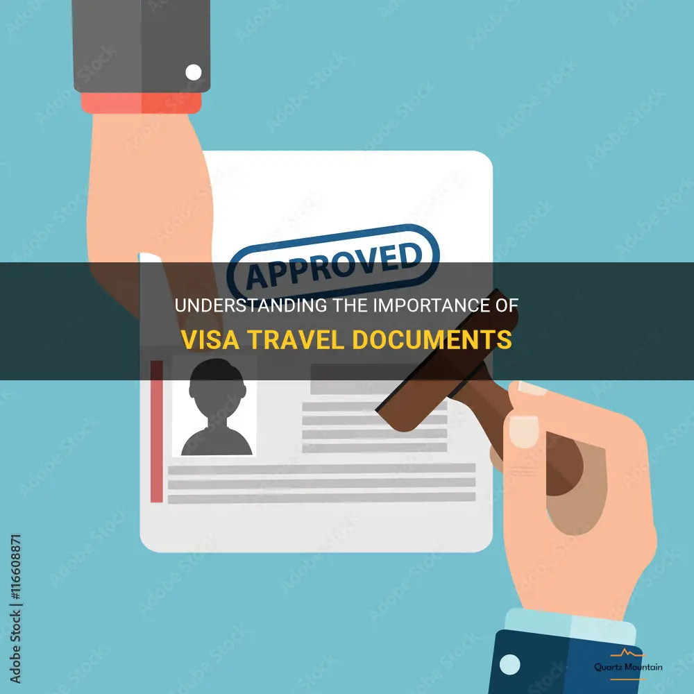are visa travel documents