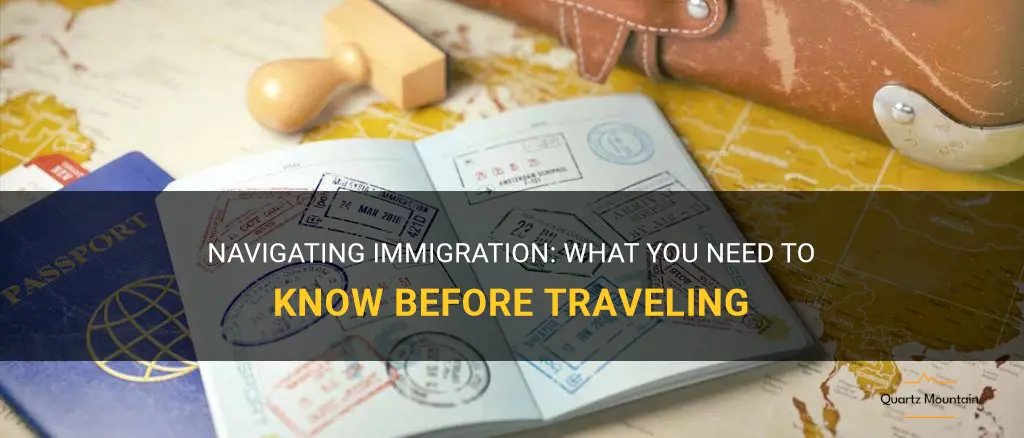 are you traveling on immigration visa