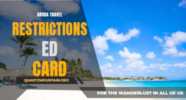 Everything You Need to Know About Aruba Travel Restrictions and the ED Card