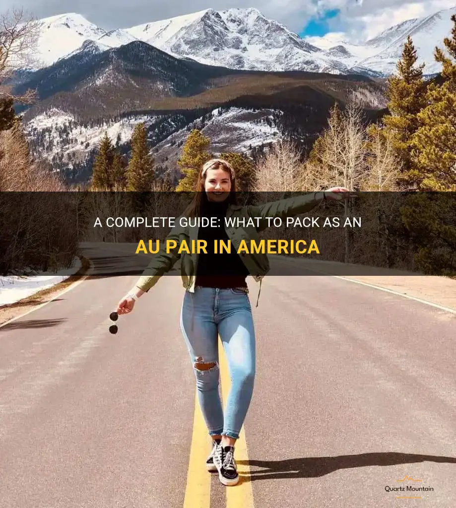 au pair in america what to pack