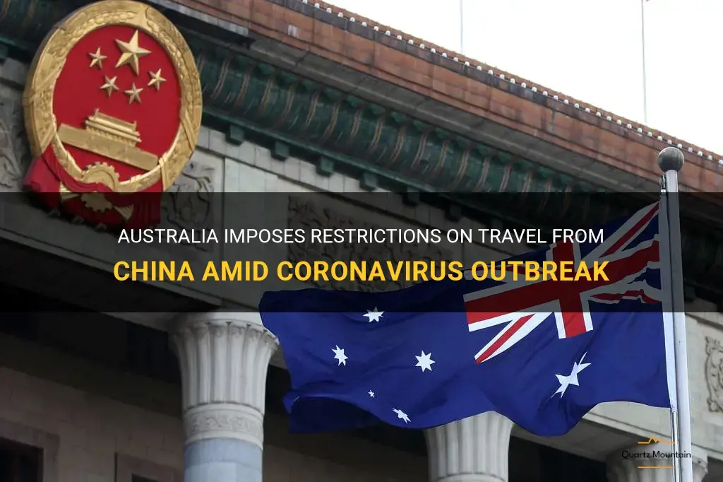 australia china travel restrictions