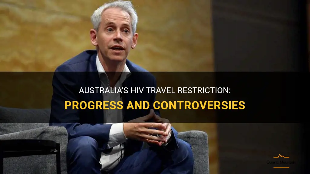 australia hiv travel restriction