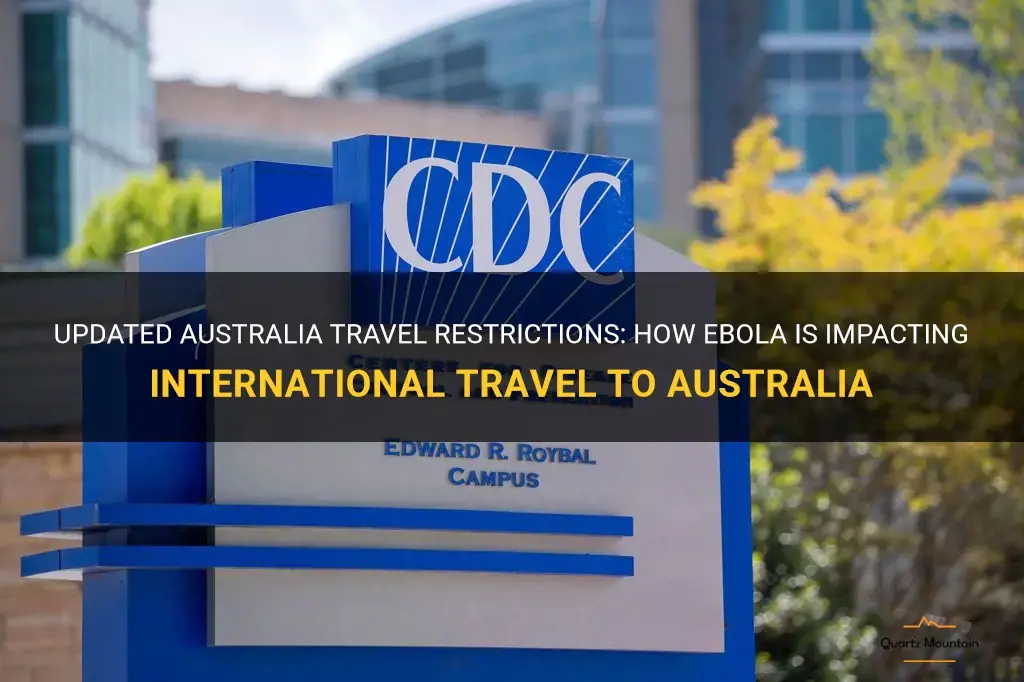 australia travel restrictions ebola