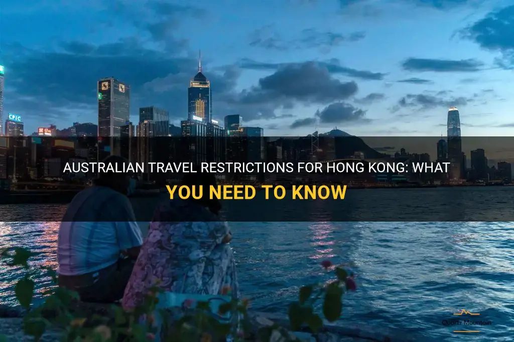 australia travel restrictions from hong kong