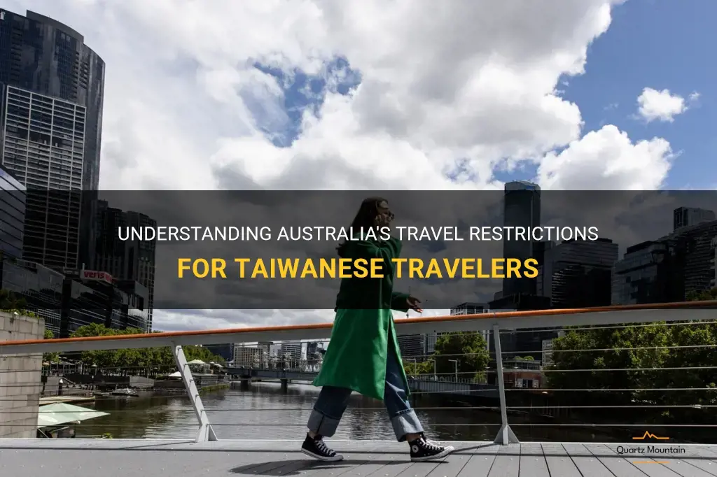 australia travel restrictions taiwan