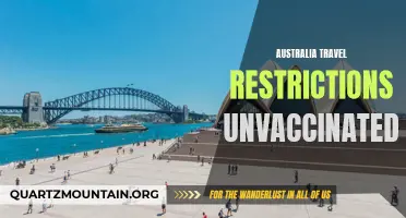 Australia Implements Travel Restrictions for Unvaccinated Visitors